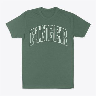 Finger Tennessee Trendy Block Classic Dad T-Shirt