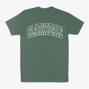 Clarksdale Missouri Trendy Block Classic Dad T-Shirt