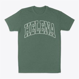 Helena Ohio Trendy Block Classic Dad T-Shirt