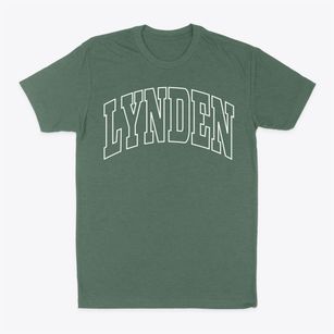 Lynden Washington Trendy Block Classic Dad T-Shirt