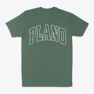 Plano Iowa Trendy Block Classic Dad T-Shirt