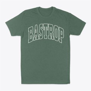 Bastrop Texas Trendy Block Classic Dad T-Shirt