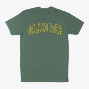 Orland Park Illinois Trendy Block Classic Dad T-Shirt