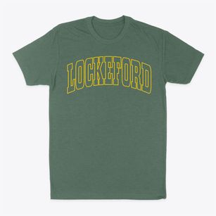 Lockeford California Trendy Block Classic Dad T-Shirt