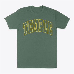 Temple Pennsylvania Trendy Block Classic Dad T-Shirt