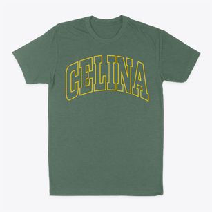 Celina Tennessee Trendy Block Classic Dad T-Shirt