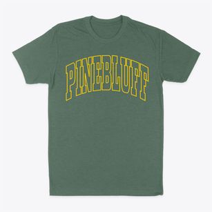 Pinebluff North Carolina Trendy Block Classic Dad T-Shirt