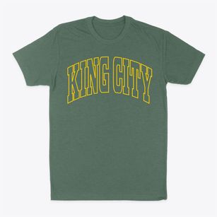 King City Missouri Trendy Block Classic Dad T-Shirt