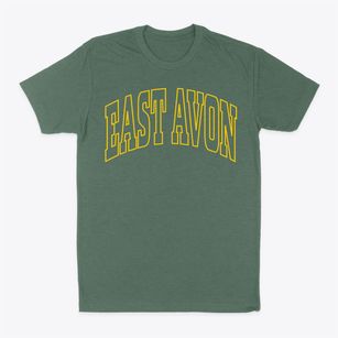 East Avon New York Trendy Block Classic Dad T-Shirt