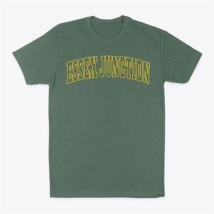 Essex Junction Vermont Trendy Block Classic Dad T-Shirt
