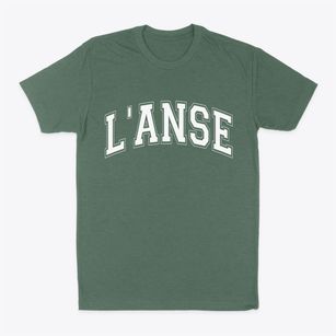 L'anse Michigan Varsity Classic Dad T-Shirt