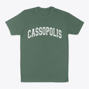 Cassopolis Michigan Varsity Classic Dad T-Shirt