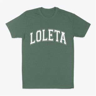 Loleta California Varsity Classic Dad T-Shirt