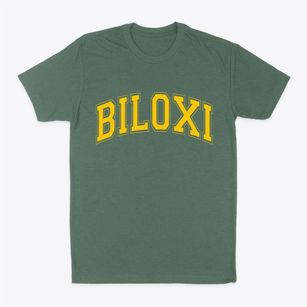 Biloxi Mississippi Varsity Classic Dad T-Shirt