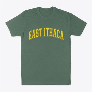 East Ithaca New York Varsity Classic Dad T-Shirt