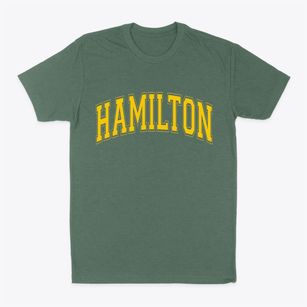 Hamilton Massachusetts Varsity Classic Dad T-Shirt