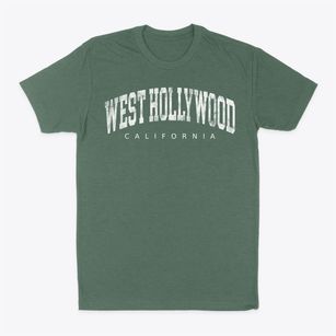 West Hollywood California Urban Vibe Classic Dad T-Shirt