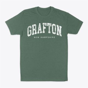 Grafton New Hampshire Urban Vibe Classic Dad T-Shirt