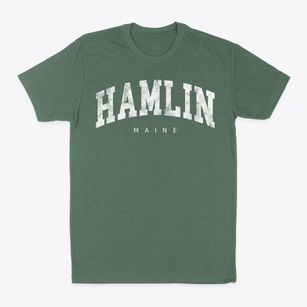 Hamlin Maine Urban Vibe Classic Dad T-Shirt