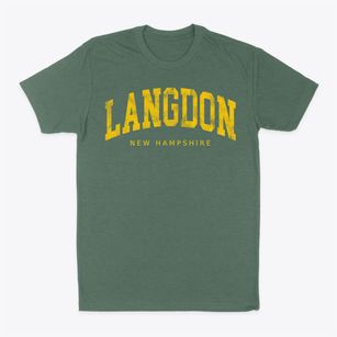 Langdon New Hampshire Urban Vibe Classic Dad T-Shirt