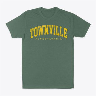 Townville Pennsylvania Urban Vibe Classic Dad T-Shirt