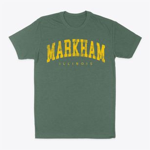 Markham Illinois Urban Vibe Classic Dad T-Shirt