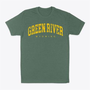 Green River Wyoming Urban Vibe Classic Dad T-Shirt