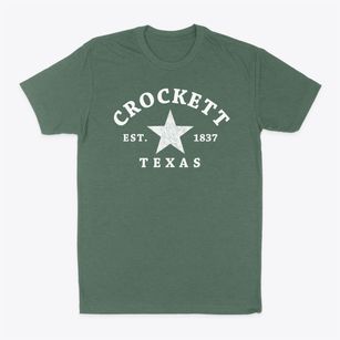 Crockett Texas Star Classic Dad T-Shirt