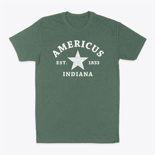 Americus Indiana Star Classic Dad T-Shirt
