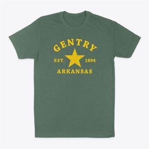 Gentry Arkansas Star Classic Dad T-Shirt