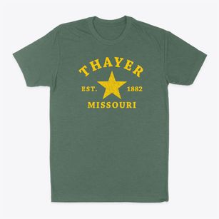 Thayer Missouri Star Classic Dad T-Shirt