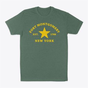 Fort Montgomery New York Star Classic Dad T-Shirt