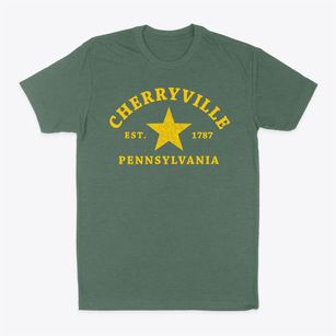 Cherryville Pennsylvania Star Classic Dad T-Shirt