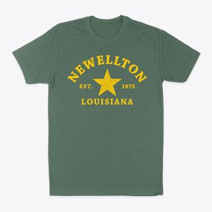 Newellton Louisiana Star Classic Dad T-Shirt