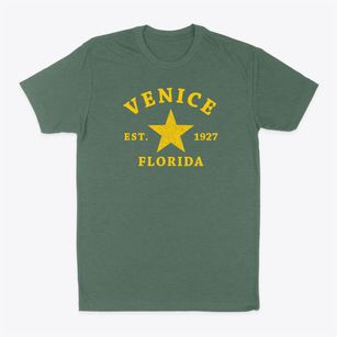 Venice Florida Star Classic Dad T-Shirt