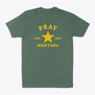 Pray Montana Star Classic Dad T-Shirt