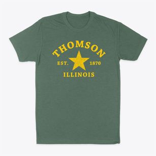 Thomson Illinois Star Classic Dad T-Shirt