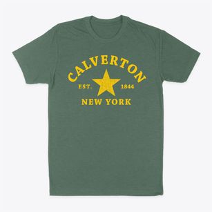 Calverton New York Star Classic Dad T-Shirt