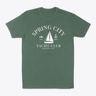 Spring City Pennsylvania Yacht Club Classic Dad T-Shirt