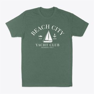 Beach City Texas Yacht Club Classic Dad T-Shirt