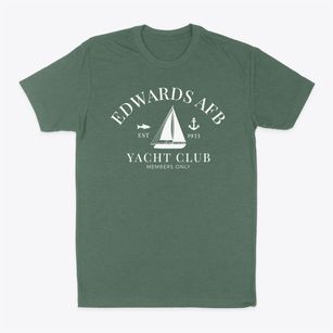 Edwards Afb California Yacht Club Classic Dad T-Shirt