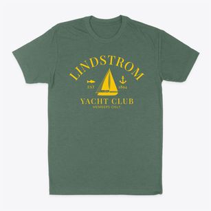 Lindstrom Minnesota Yacht Club Classic Dad T-Shirt