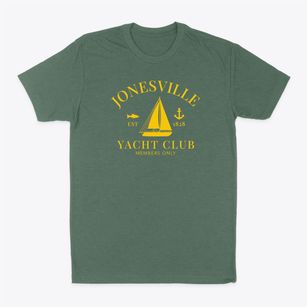 Jonesville Michigan Yacht Club Classic Dad T-Shirt