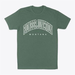 Pioneer Junction Montana Inline Classic Dad T-Shirt
