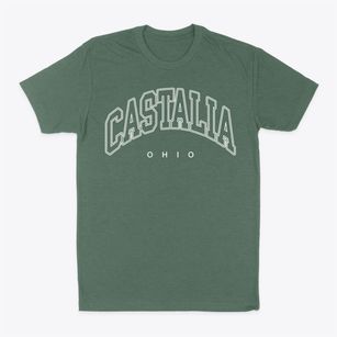 Castalia Ohio Inline Classic Dad T-Shirt