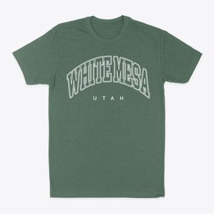 White Mesa Utah Inline Classic Dad T-Shirt