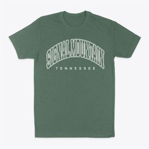 Signal Mountain Tennessee Inline Classic Dad T-Shirt