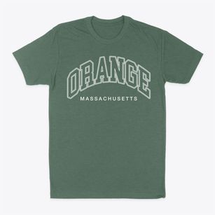 Orange Massachusetts Inline Classic Dad T-Shirt