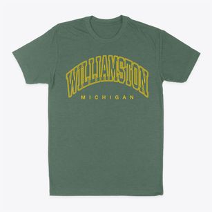 Williamston Michigan Inline Classic Dad T-Shirt