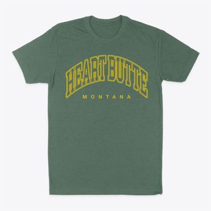 Heart Butte Montana Inline Classic Dad T-Shirt